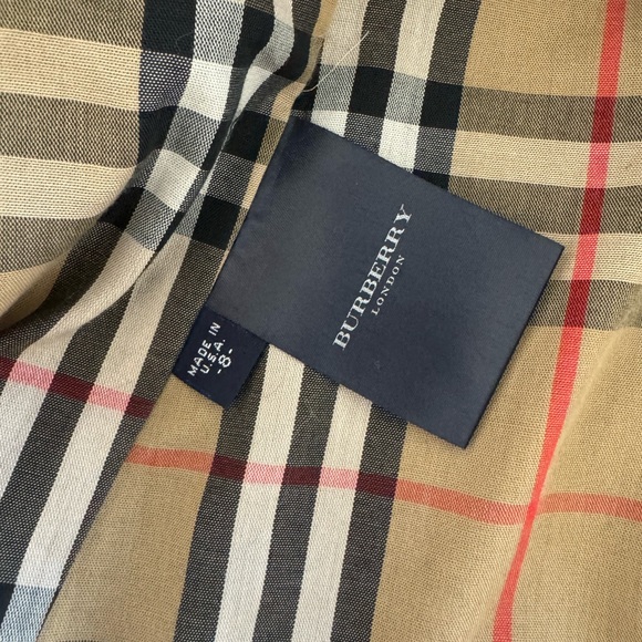 Burberry Rain Repellent Trench Coat Black - Picture 8 of 10